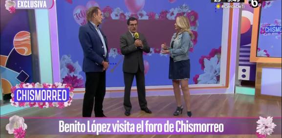 Benito López en exclusiva en 'Chismorreo'
