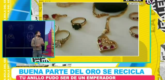 Se dice que se recicla que pudiera que tu prenda parte fuera de un rey o faraón