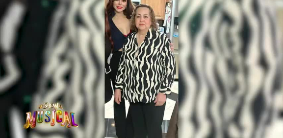 Por primera vez la conductora muestra su mamá