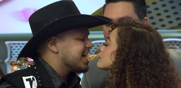 Este aficionado pidió conocer a la guapa chica del programa