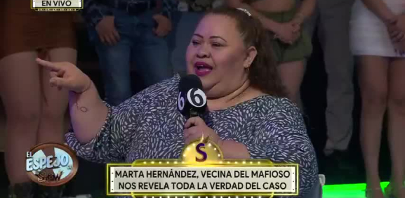 Esta señora llega al estudio para culpar al luchador de su pasado
