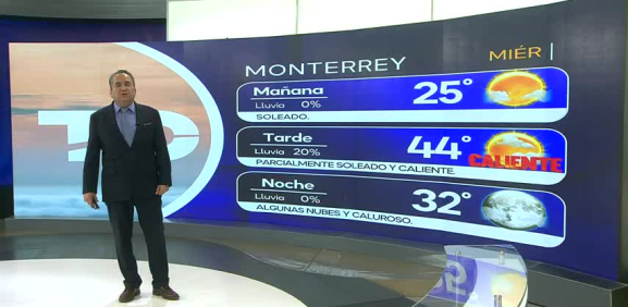 Abimael Salas nos da el pronóstico del tiempo en Monterrey para este miércoles 14 de mayo de 2025.