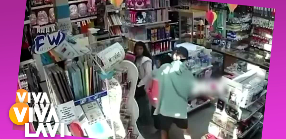 Hombre intenta robar tienda y es atacado por 4 mujeres