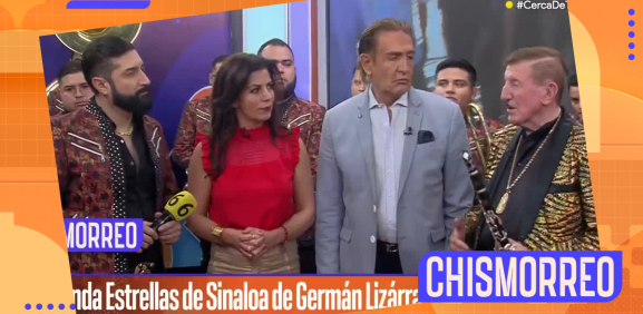 Banda Estrellas de Sinaloa de Germán Lizárraga en Chismorreo