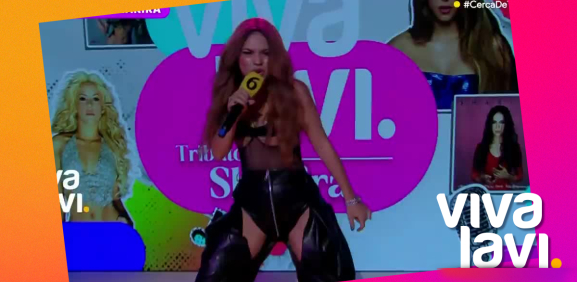 Andrea Correa, la doble internacional de Shakira