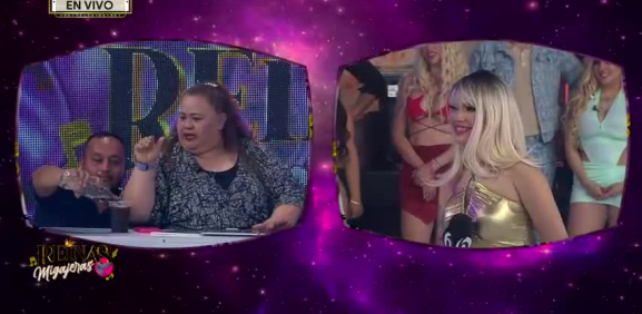 La presentación vocal de Nahara, dejó mucho que desear, fueron parte de las palabras del jurado
