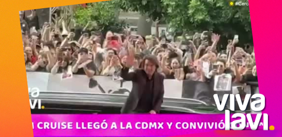 Tom Cruise llega México con 'Misión Imposible'