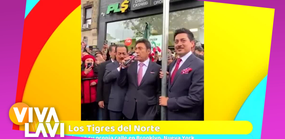 Los Tigres del Norte inaugura su propia calle en Nueva York