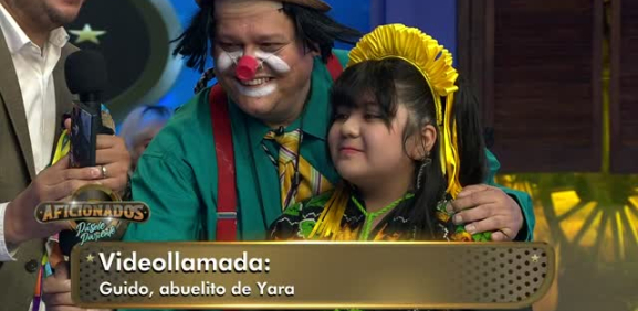 Esta niña viene desde Querétaro para cantar en el programa