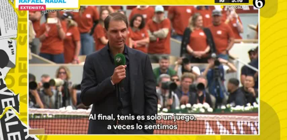 Rafael Nadal regresa a Roland Garros para un emotivo homenaje