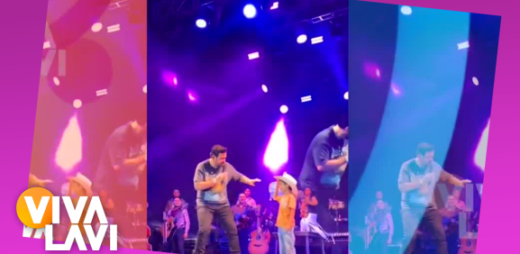 Eden Muñoz sube a fan a bailar al escenario y le roba el show