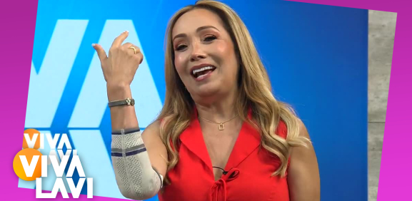 La conductora celebró su cumpleaños en Vivalavi.