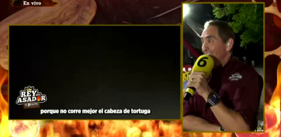 El conductor queda sorprendido con las grabaciones
