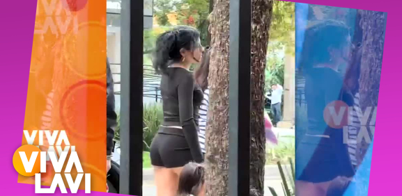 Cazzu pasea por CDMX con su hija Inti