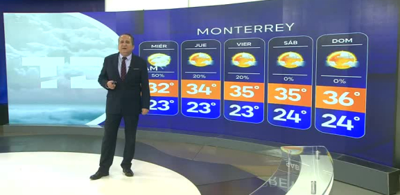 Abimael Salas nos da el pronóstico del tiempo en Monterrey para este martes 10 de junio de 2025.