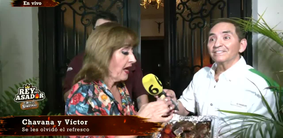Chavana y Víctor cumplen con su promesa de llegar a la casa de la famosa licenciada