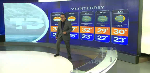 Abimael Salas nos da el pronóstico del tiempo en Monterrey para este lunes 16 de junio de 2025.