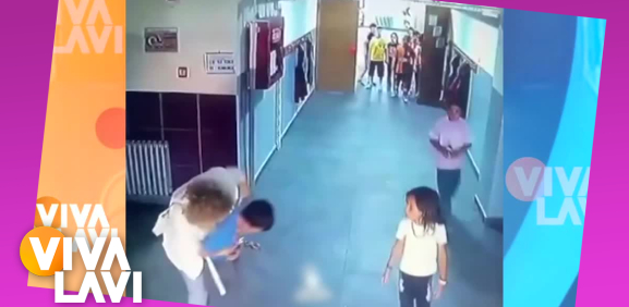 Maestra salva a niño de morir atragantado