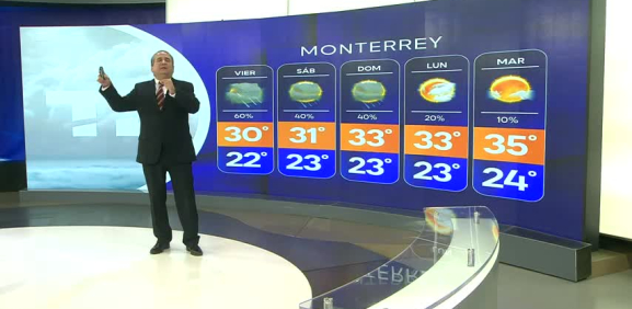 Abimael Salas nos da el pronóstico del tiempo en Monterrey para este jueves 19 de junio de 2025.