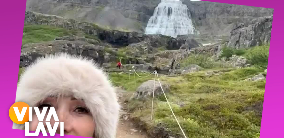 Gina Pastor presume sus lujosas vacaciones en Islandia
