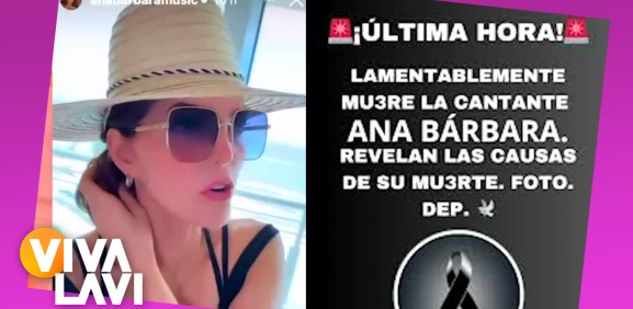Ana Bárbara reacciona a la muerte de influencer por cirugía estética