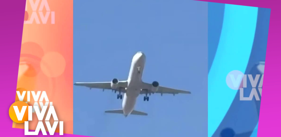 Avión aterriza de emergencia tras falla en el motor