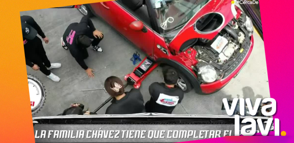 Familia Chávez en aprietos durante "Papá Sobre Ruedas"