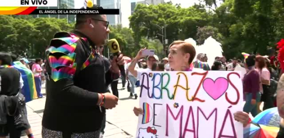 César Álvarez nos reporta desde 'El Ángel de la Independencia'