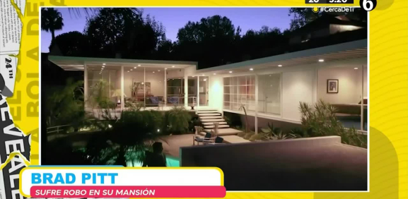 El famoso actor muestra que fue lo que pasó en su casa