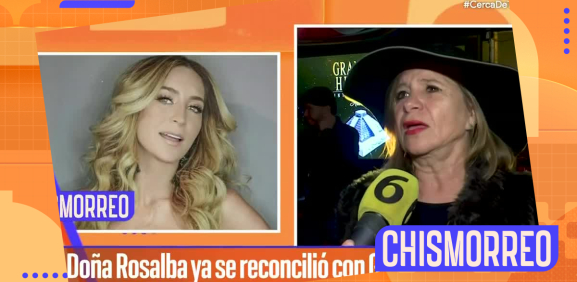 ¿Doña Rosalba ya se reconcilió con Geraldine Bazán?