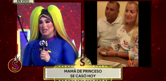 El chico confiesa que hoy se casó por segunda vez su madre