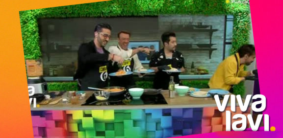 Chicken sufre accidente en la cocina de 'Vivalavi Mx'