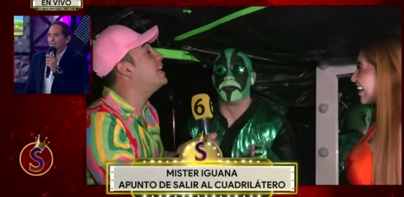 Los chicos entran al backstage pero este luchador se le hace una falta de respeto