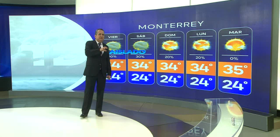 Abimael Salas nos da el pronóstico del tiempo en Monterrey para este jueves 10 de julio de 2025.