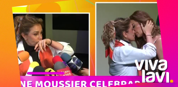 Sabine Moussier revela mantuvo relación con una mujer