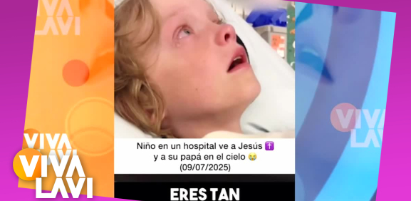Menor en hospital asegura ver a su padre fallecido y a Jesús