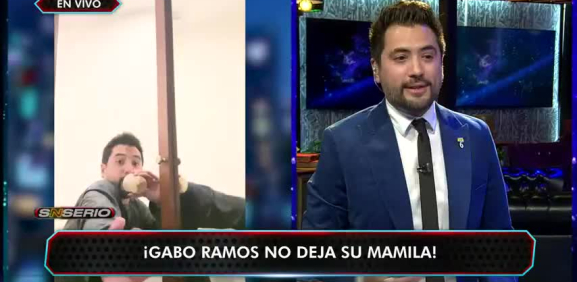 Así fue captado el conductor