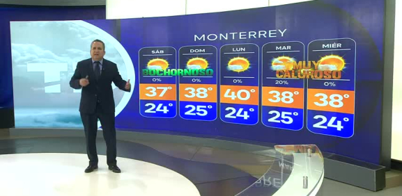 Abimael Salas nos da el pronóstico del tiempo en Monterrey para este viernes 18 de julio de 2025.