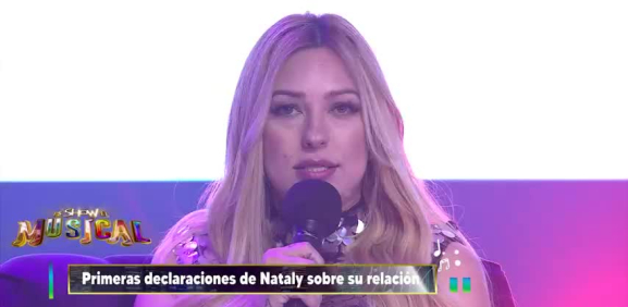 En este cara a cara, Nataly da su versión de los hechos