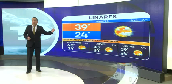 Abimael Salas nos da el pronóstico del tiempo en Monterrey para este martes 22 de julio de 2025.