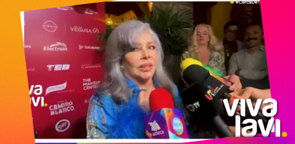 Verónica Castro habla de la supuesta boda de Cristian Castro