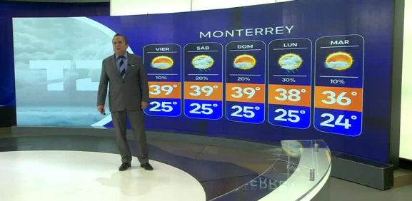 Abimael Salas nos da el pronóstico del tiempo en Monterrey para este jueves 07 de agosto de 2025.