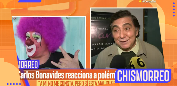 Carlos Bonavides reacciona a polémica con Platanito
