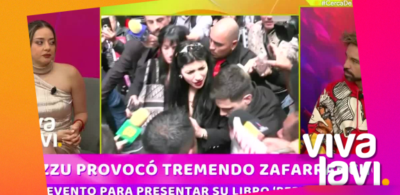 Cazzu causa zafarrancho durante presentación de su libro "Perreo"