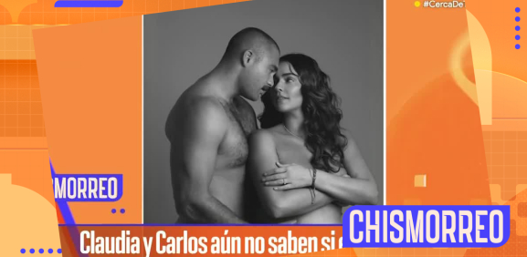 Carlos Said y Claudia Martín esperan a su primer bebé