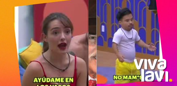 Elaine Haro y Abelito se enfrentan en LCDLF