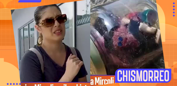 Romina Mircoli denuncia haber recibido objetos extraños