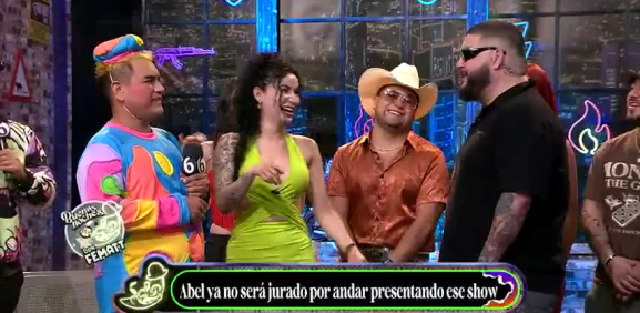 Abel y su show quedan expuestos en video sobre problemas con su show