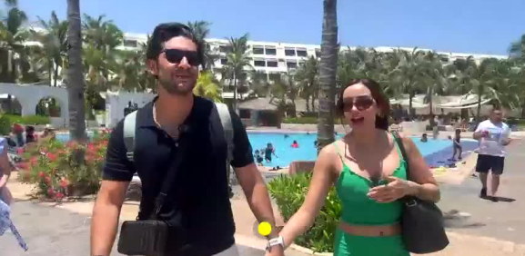 ¡Disfrutando su amor!