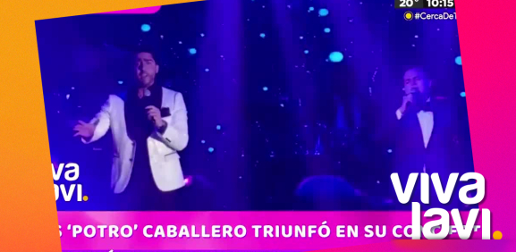 Luis 'Potro' Caballera triunfa en su concierto en el Lunario